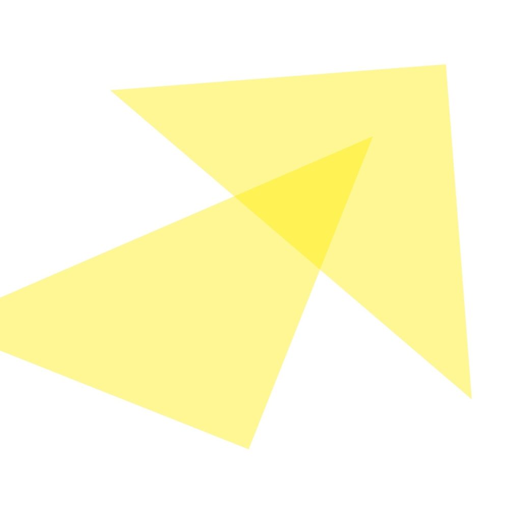 fond charte graphique triangle jaune Vent de Liberté
